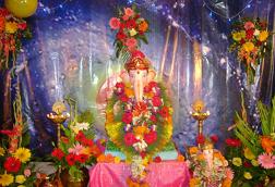 Ganpati Decoration Ideas Fresh Flower Ganpati Decoration Ganpati Decoration Ideas Fresh Flower Ganpati Decoration