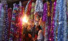 Ganpati Decoration Ideas Glittered Decorative Ganlands Ganpati Decoration Ideas Glittered Decorative Ganlands